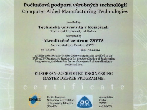 Computer Aided Manufacturing Technologies