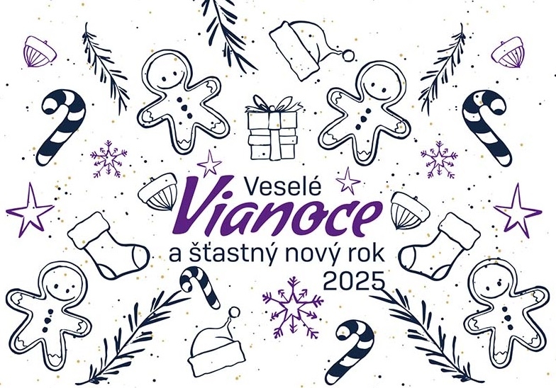 Veselé Vianoce a šťastný nový rok 2025