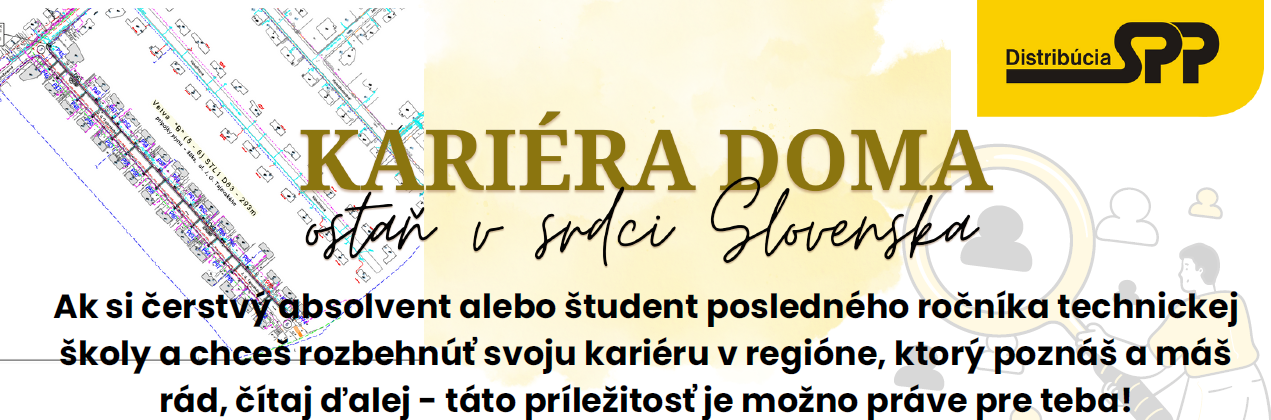Pracovná ponuka spoločnosti SPP - distribúcia